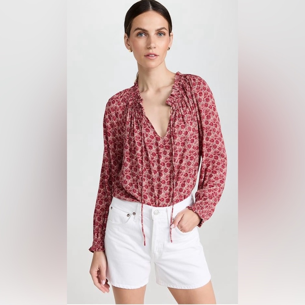 Faherty Emery Blouse
